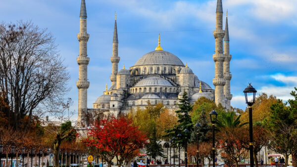 Wallpaper Mosque, Blue, Istanbul, Desktop, Travel, Turkey, Sultan, Ahmed
