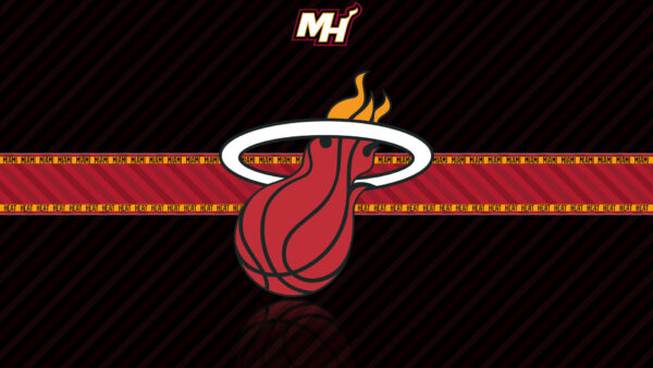 Wallpaper Heat, Logo, Black, Sports, Desktop, Background, Miami, Basketball