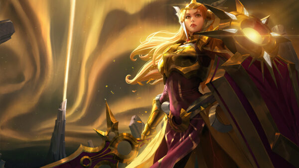 Wallpaper Legends, League, Leona