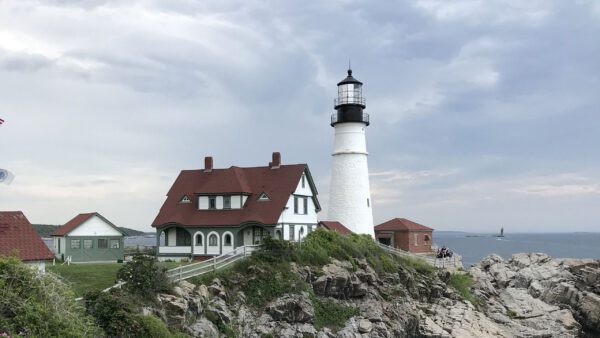 Wallpaper Lighthouse, Head, Portland, Maine, Cape, Elizabeth, Travel