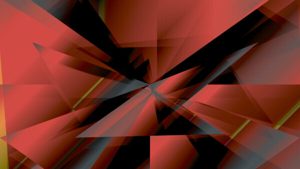 Wallpaper Digital, Shape, Red, Geometry, Abstract, Art