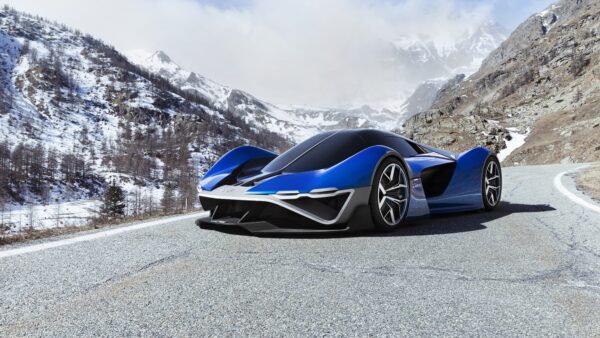 Wallpaper A4810, IED, Alpine, 2022, Cars, Project