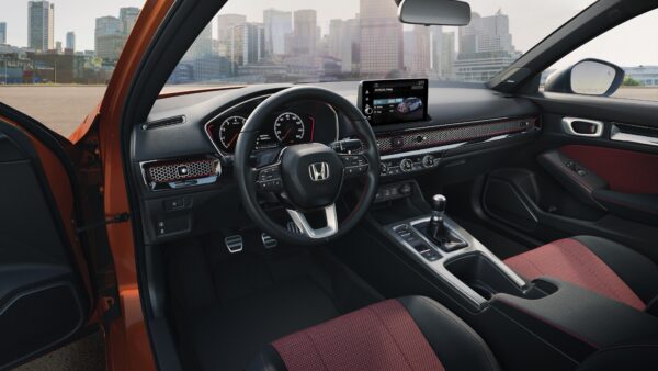 Wallpaper Civic, Honda, 2022, Cars, Interior
