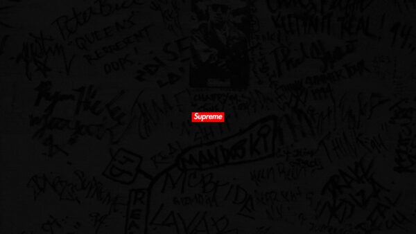 Wallpaper Words, Background, Supreme, WALL, With