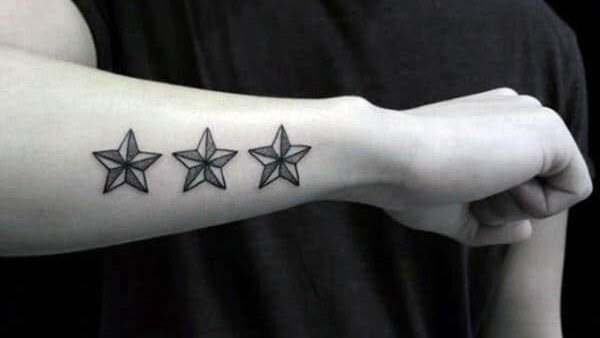 Wallpaper Tattoos, Men, Star, Three, Hand, For