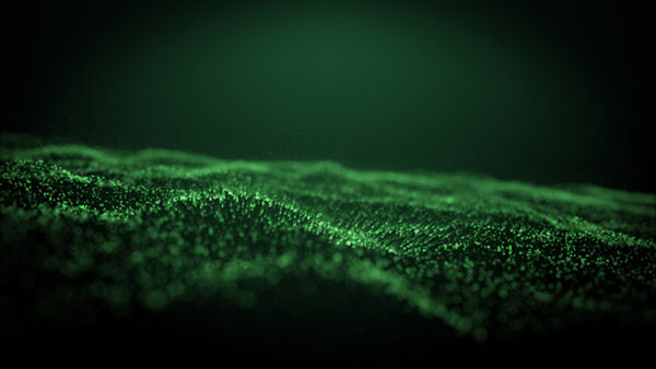 Wallpaper Bokeh, Green, Abstraction, Black, Background, Glitter