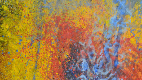 Wallpaper Colorful, Paint, Spots, Spray, Abstract