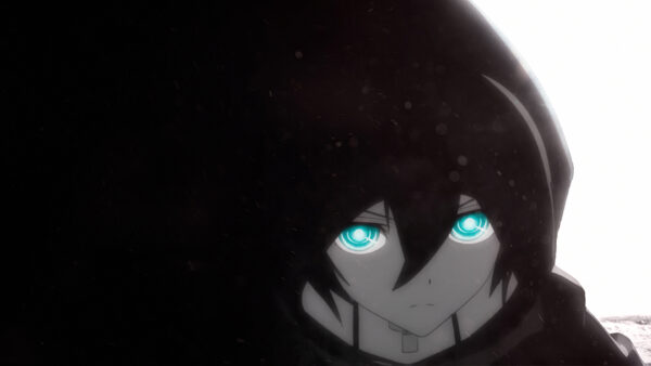 Wallpaper Eyes, Black, Blue, Girl, Dress, Anime, With