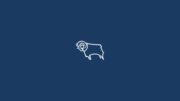 Wallpaper F.C, Derby, Emblem, Blue, Background, Soccer, Logo, County