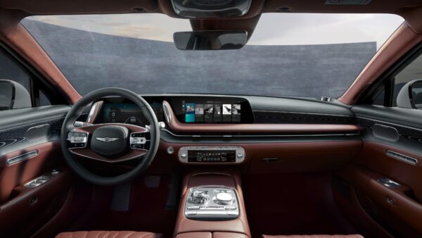 Wallpaper Genesis, G90, Interior, 2022, Cars