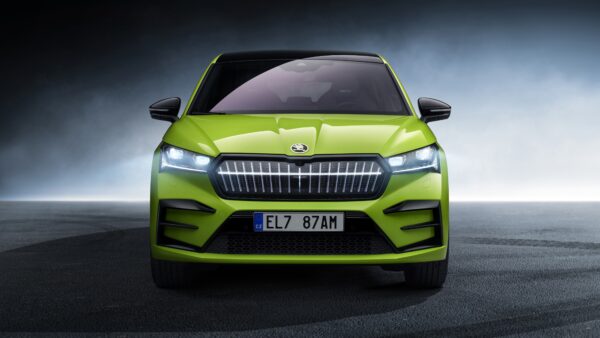 Wallpaper Enyaq, Cars, Skoda, 2022, Coupe