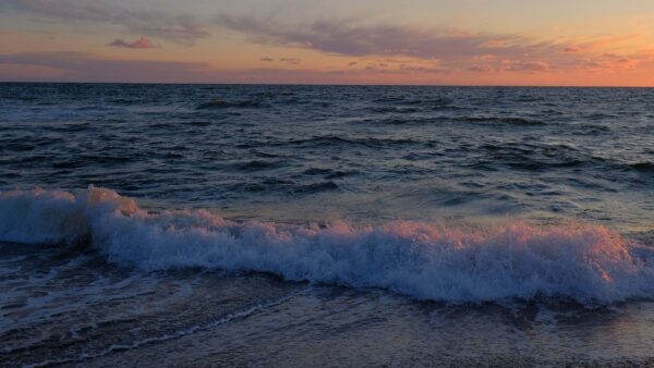 Wallpaper Mobile, Background, Desktop, Ocean, Silhouette, Beautiful, Nature, Waves