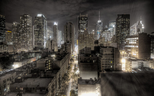 Wallpaper City, Dark, Newyork