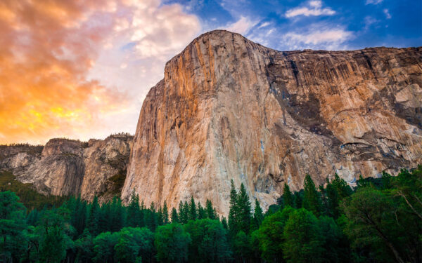 Wallpaper Yosemite, Mountains