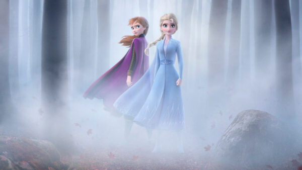 Wallpaper Anna, Frozen, Elsa