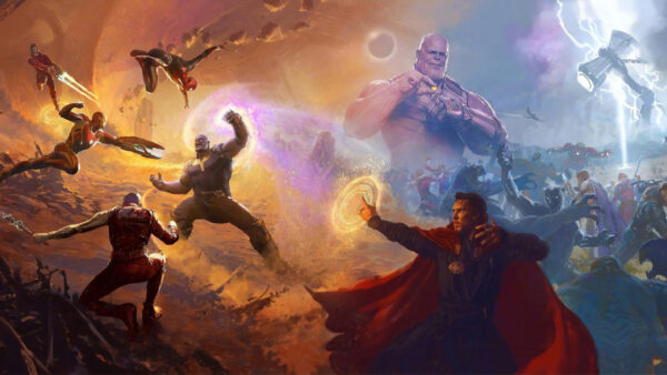 Wallpaper Avengers, War, Final, Battle, Infinity