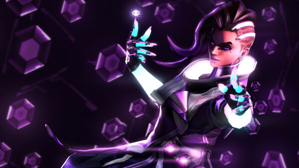 Wallpaper Overwatch, Artwork, Sombra