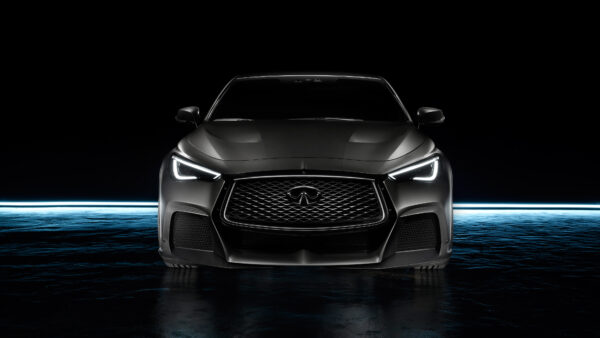 Wallpaper Infiniti, 2017, Q60, Black, Project