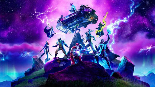 Wallpaper Desktop, Games, Fortnite, Standoff, Marvel