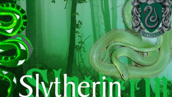 Wallpaper Green, Desktop, Slytherin, Snake