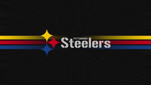 Wallpaper Red, Blue, Yellow, Lines, Pittsburgh, With, And, Desktop, Steelers