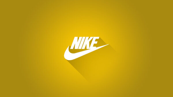 Wallpaper Background, Nike, Yellow, Logo, Desktop