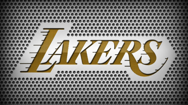 Wallpaper Word, White, Dots, Background, Lakers