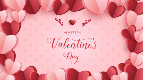 Wallpaper Hearts, Day, Happy, Background, Valentine’s, Red, Mobile, Pink, Desktop