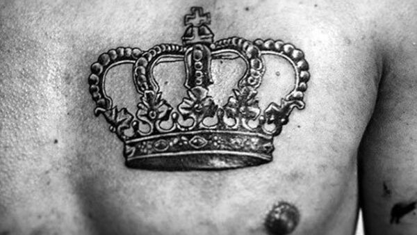 Wallpaper Tattoo, Men, Crown, Tattoos, For, Chest