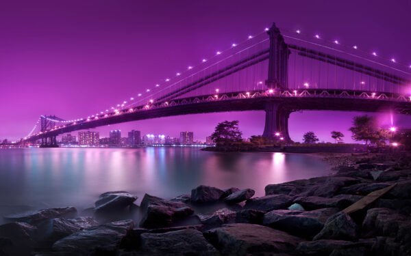 Wallpaper Bridge, Manhattan, York, City