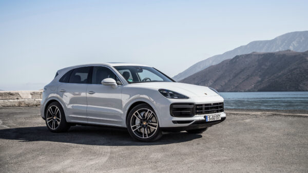 Wallpaper Porsche, 2018, Turbo, Cayenne