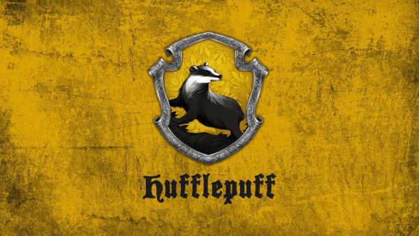 Wallpaper Badger, Harry, Hufflepuff, Potter, Background, Yellow, Desktop