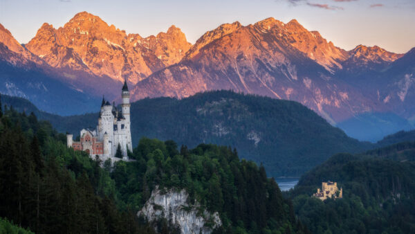 Wallpaper Castle, Mobile, Bavaria, Neuschwanstein, Desktop, Travel