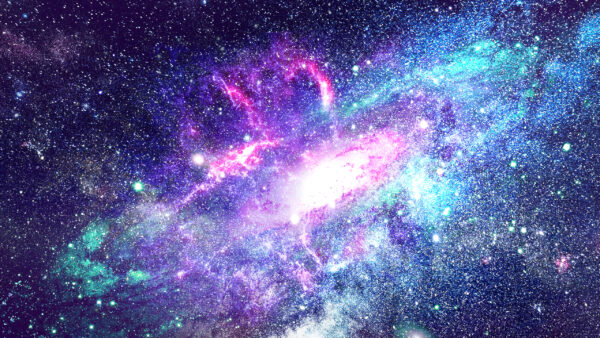 Wallpaper Desktop, Incandescent, Nighttime, During, Galaxy, Sky, Full, Stars