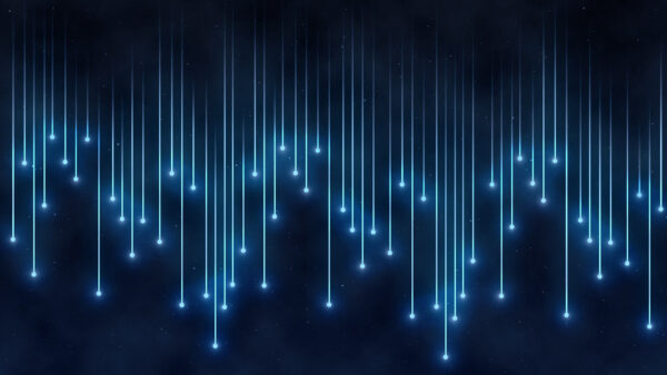 Wallpaper Glare, Blue, Lines, Sparkle, Abstract