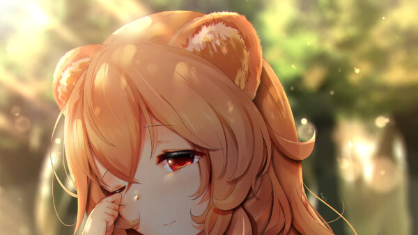 Wallpaper Girl, The, Eyes, Rising, Desktop, Shield, With, Raphtalia, Hero, Red