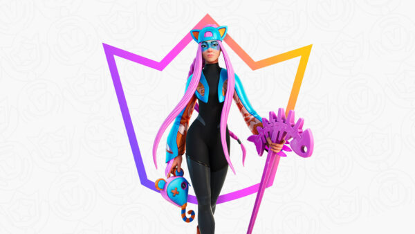 Wallpaper Girl, Fortnite