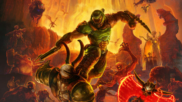 Wallpaper Eternal, Doom, Game, 2019