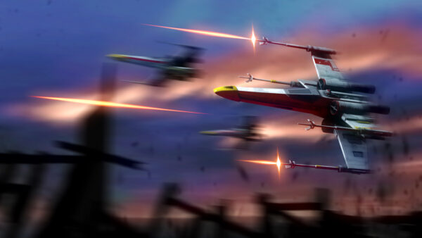 Wallpaper X-wing, Starfighters