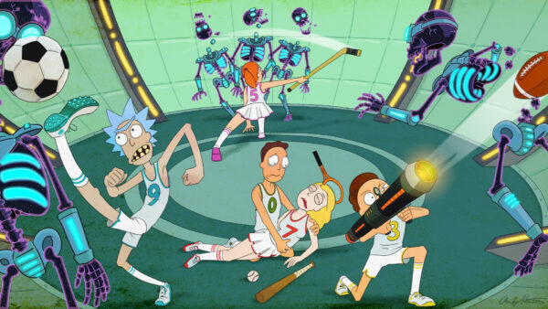 Wallpaper Morty, Movies, Show, Summer, Rick, Sanchez, Jerry, Smith, And, Beth, Desktop