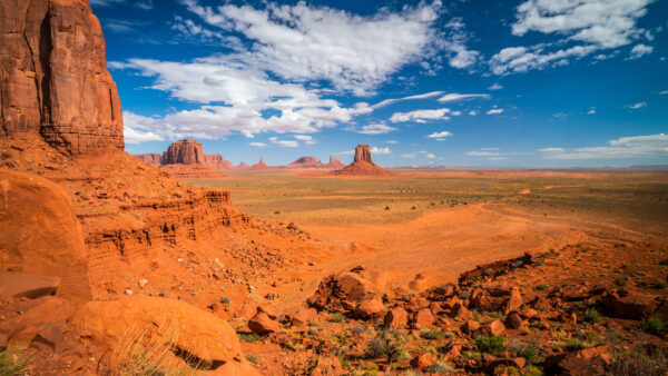 Wallpaper Landscape, Valley, USA, Nature, Monument, Travel, Sky, Desert