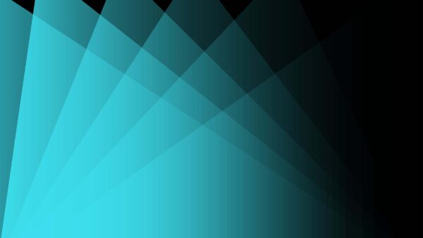 Wallpaper Black, Blue, Desktop, Abstract, Triangle