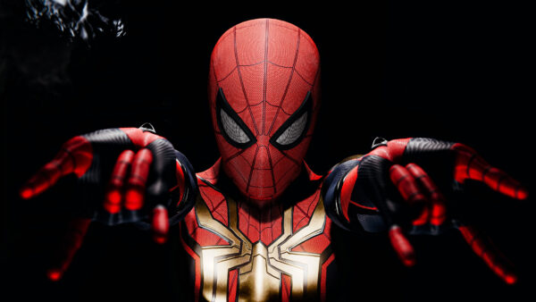 Wallpaper Dark, Background, Spider-man