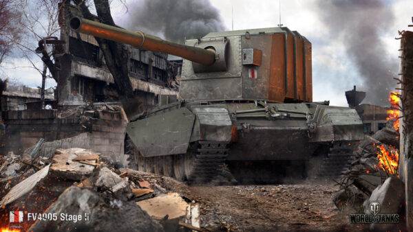 Wallpaper FV4005, Stage, Tanks, World, Desktop