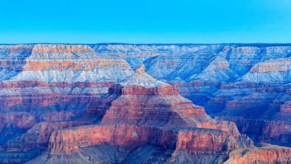 Wallpaper Blue, Desktop, Nature, Rocks, Sky, Background, Landform, Mobile, Canyon