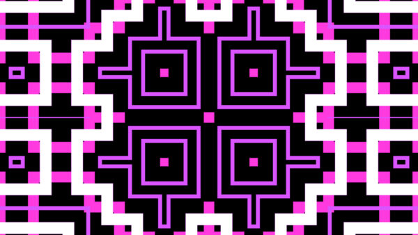 Wallpaper Purple, Colorful, Shapes, Black, White, Abstract, Art, Digital, Desktop