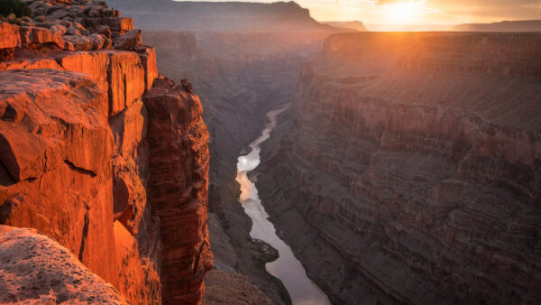 Wallpaper Overlook, Travel, Arizona,, Canyon, Grand, Toroweap, United, Park, National, States