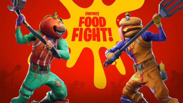 Wallpaper Fight, Food, Fortnite