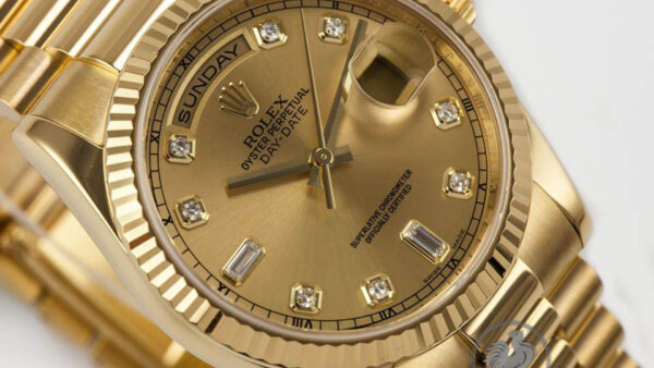 Wallpaper Oyster, Rolex, Perpetual, WATCH, Gold, Day, Date