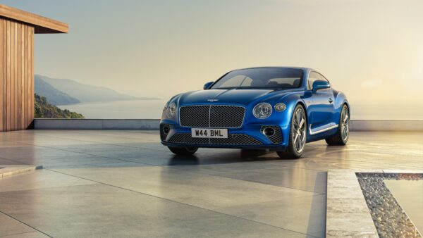 Wallpaper Azure, Cars, Continental, Bentley, 2022